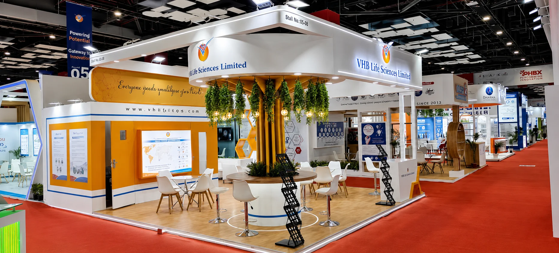 event stall design for zak doors & windows